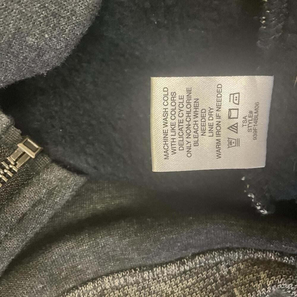 Bloom Women's Size XL Gray Organic Cotton Full Zip Up Hooded Jacket Coat - Picture 14 of 14